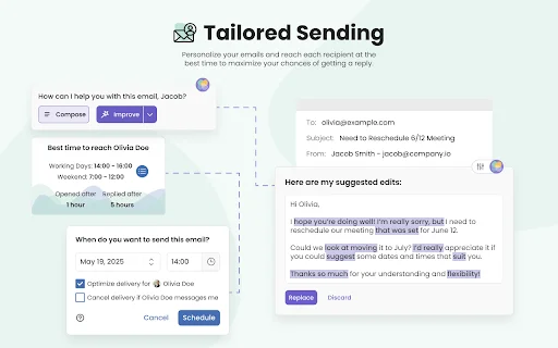 ดาวน์โหลด Mailbutler for Gmail ล่าสุด – ตัวช่วยจัดการอีเมลอัจฉริยะ - Screenshot 1