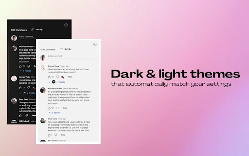 Sidesy: อ่านคอมเมนต์ YouTube ด้านข้างได้ง่ายๆ ดาวน์โหลดส่วนขยายล่าสุดฟรี - Screenshot 2