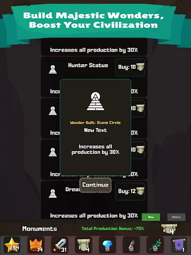 ดาวน์โหลด CivRise ล่าสุด – เกมสร้างอารยธรรม Idle เล่นฟรีบนมือถือ - Screenshot 12