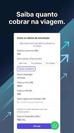ดาวน์โหลด Roda Lucro ล่าสุด – บริหารจัดการรายได้คนขับรถรับส่งฟรี - Screenshot 2