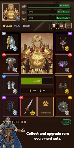 ดาวน์โหลด Gladia2 – เกม MMORPG ยุคกลางสุดมันส์ เล่นฟรีบนมือถือ - Screenshot 2