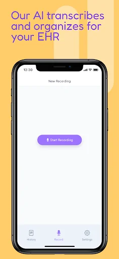 ดาวน์โหลด Assistant Dr. – Medical Scribe ล่าสุด – ตัวช่วยจดบันทึกทางการแพทย์ AI - Screenshot 3