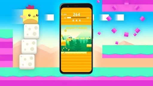 ดาวน์โหลด Stacky Bird เกมสนุกเล่นออฟไลน์ได้ ไม่ใช้เน็ต ล่าสุดฟรี - Screenshot 8