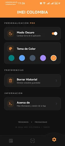 ดาวน์โหลดแอป IMEI COLOMBIA ล่าสุด – ตรวจสอบสถานะโทรศัพท์ฟรี - Screenshot 13