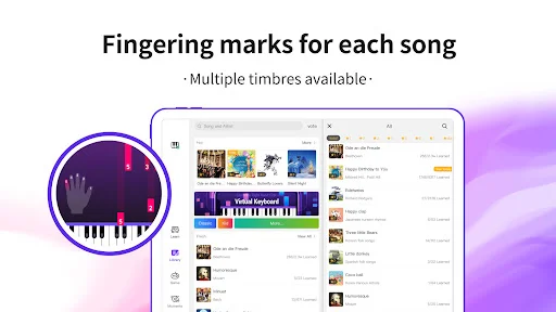 ดาวน์โหลด POP Piano ล่าสุด – ฝึกเล่นเปียโนง่ายๆ ที่บ้านได้ฟรี - Screenshot 8