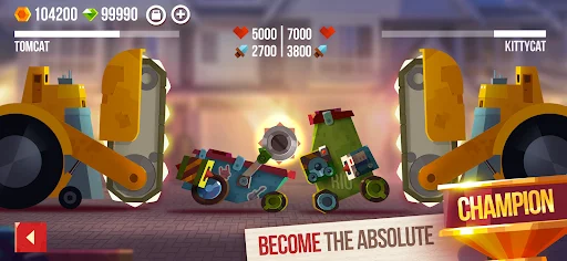ดาวน์โหลด CATS: Crash Arena Turbo Stars ล่าสุด – สร้างหุ่นยนต์รบสุดมันส์ - Screenshot 5