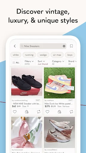 ดาวน์โหลด Poshmark: แอปซื้อขายแฟชั่นมือสองยอดนิยม – ช้อปและขายของง่ายๆ - Screenshot 4
