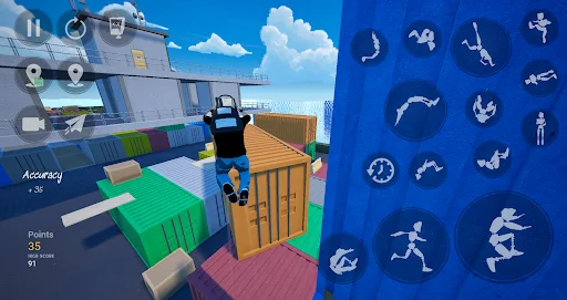 ดาวน์โหลด Ragkour: The Parkour Game ล่าสุด – เกมวิ่งผาดโผนฟรีบนมือถือ - Screenshot 4