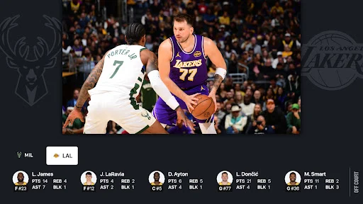ดาวน์โหลดแอป NBA ล่าสุด – รับชมการแข่งขันและไฮไลท์บาสเกตบอลสดฟรี - Screenshot 24