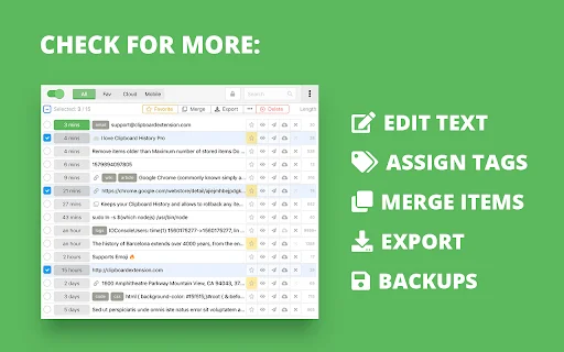 ดาวน์โหลด Clipboard Manager และ Text Expander – ตัวช่วยจัดการคัดลอกข้อความ - Screenshot 5