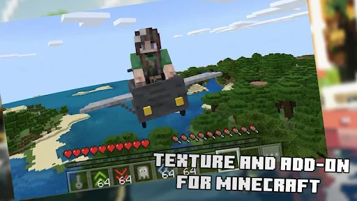 ดาวน์โหลด AddOns Texture for MCPE ล่าสุด – ม็อดและเท็กซ์เจอร์ฟรี - Screenshot 1