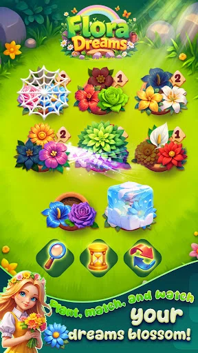 ดาวน์โหลด Flora Dreams เวอร์ชันล่าสุด – เกมเรียงดอกไม้แสนสนุก ฟรี - Screenshot 4