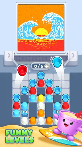 ดาวน์โหลด Sand Out: Color Sorting ล่าสุด – เกมเรียงทรายผ่อนคลายฟรี - Screenshot 2