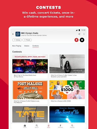 ดาวน์โหลด iHeart: ฟังเพลง วิทยุ และพอดแคสต์ฟรี – แอปยอดนิยมอันดับ 1 - Screenshot 14