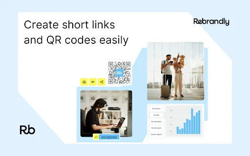 ดาวน์โหลด Rebrandly ย่อลิงก์มืออาชีพ – สร้างลิงก์สั้นและ QR Code ฟรี! - Screenshot 1