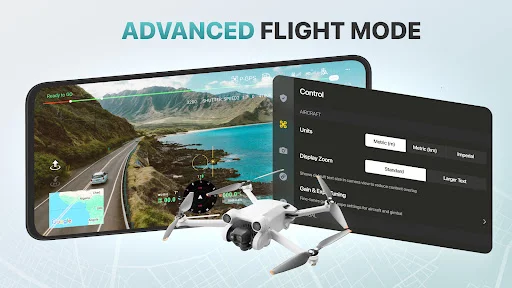 ดาวน์โหลด Fly Go 4 Drone Camera Control ล่าสุด – บินโดรนอัจฉริยะฟรี - Screenshot 4