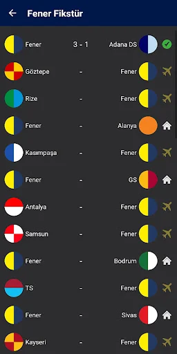ดาวน์โหลด Türkiye Süper Lig Simülasyon ล่าสุด – จำลองการแข่งขันฟุตบอลตุรกีฟรี - Screenshot 8