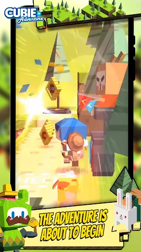 ดาวน์โหลด Cubie Adventure World ล่าสุด – เกมวิ่งผจญภัยสุดน่ารักเล่นฟรี - Screenshot 3