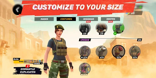 ดาวน์โหลด Guns of Boom ล่าสุด – เกมยิง PvP 4v4 สุดมันส์บนมือถือ ฟรี - Screenshot 12