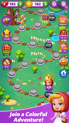 ดาวน์โหลด Lollipop: Sweet Taste Match 3 ล่าสุด – เกมเรียงลูกกวาดฟรี - Screenshot 23