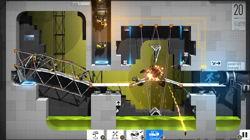 ดาวน์โหลด Bridge Constructor Portal ล่าสุด – เกมไขปริศนาสุดท้าทายจาก Portal - Screenshot 18