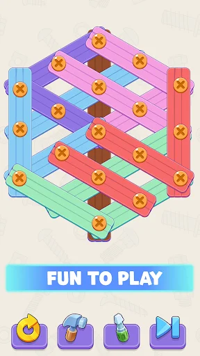 ดาวน์โหลด Screw It Out: Wood Puzzle เวอร์ชันล่าสุด – เกมไขปริศนาสุดสนุก - Screenshot 9