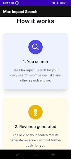 ดาวน์โหลด Max Impact Search Engine ล่าสุด – ค้นหาพร้อมช่วยโลกฟรี - Screenshot 2