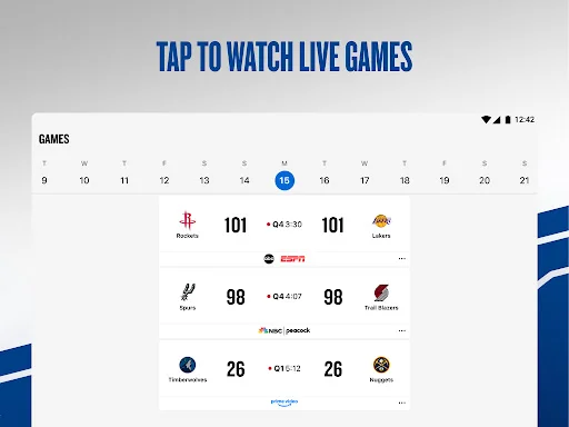 ดาวน์โหลดแอป NBA ล่าสุด – รับชมการแข่งขันและไฮไลท์บาสเกตบอลสดฟรี - Screenshot 27