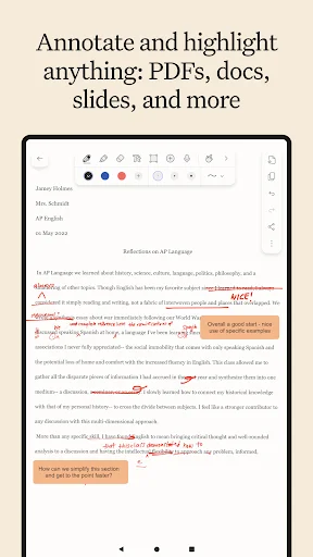 ดาวน์โหลด Notability: แอปจดโน้ตและจัดการ PDF ฟรี – ใช้งานง่ายบนมือถือ - Screenshot 7