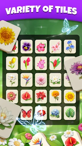 ดาวน์โหลด Blossom Match ล่าสุด – เกมจับคู่ดอกไม้แสนผ่อนคลาย เล่นฟรี - Screenshot 5