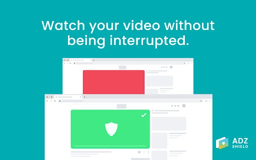 ดาวน์โหลด AdzShield ล่าสุด – บล็อกโฆษณา YouTube และ Google ฟรี - Screenshot 1