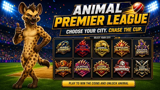 ดาวน์โหลด Animal Cricket ล่าสุด – เกมคริกเก็ตสัตว์น่ารักเล่นฟรี - Screenshot 8
