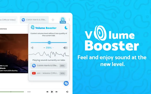 ดาวน์โหลด Volume Booster ล่าสุด – เพิ่มเสียงดังสูงสุด 600% ฟรี - Screenshot 1