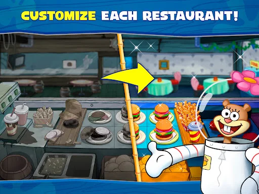 ดาวน์โหลด SpongeBob: Krusty Cook-Off ล่าสุด – เกมทำอาหารสุดสนุก ฟรี - Screenshot 13