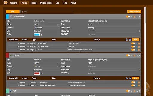ดาวน์โหลด FoxyProxy Basic ล่าสุด – จัดการ Proxy บนเบราว์เซอร์ง่ายๆ ฟรี - Screenshot 1