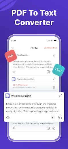 ดาวน์โหลด Extract Text From Image ล่าสุด – แปลงรูปภาพเป็นข้อความฟรี - Screenshot 5