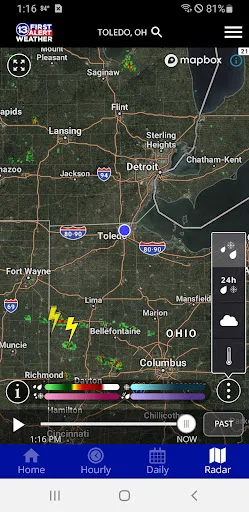 ดาวน์โหลด 13abc First Alert Weather ล่าสุด – พยากรณ์อากาศแม่นยำ ฟรี - Screenshot 4