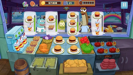 ดาวน์โหลด SpongeBob: Krusty Cook-Off ล่าสุด – เกมทำอาหารสุดสนุก ฟรี - Screenshot 8
