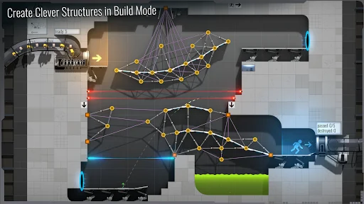 ดาวน์โหลด Bridge Constructor Portal ล่าสุด – เกมไขปริศนาสุดท้าทายจาก Portal - Screenshot 4