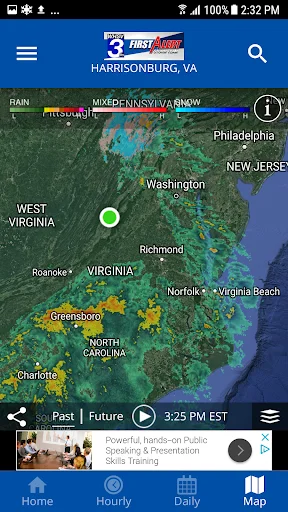 ดาวน์โหลด WHSV-TV3 Weather ล่าสุด – พยากรณ์อากาศแม่นยำ ฟรี - Screenshot 3