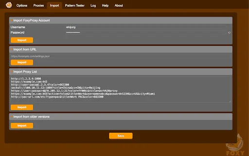 ดาวน์โหลด FoxyProxy Basic ล่าสุด – จัดการ Proxy บนเบราว์เซอร์ง่ายๆ ฟรี - Screenshot 4