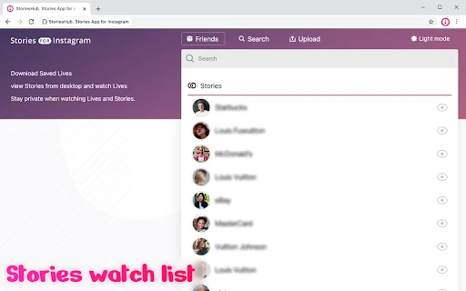 StoriesHub ดาวน์โหลดฟรี – ดูและบันทึก Instagram Stories ลับเฉพาะ - Screenshot 3