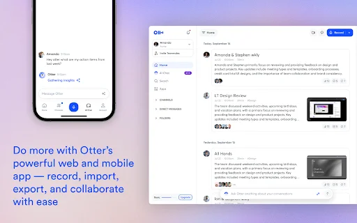 Otter.ai: ถอดความการประชุมและสรุปงานด้วย AI ฟรี – ใช้งานบน Chrome - Screenshot 5