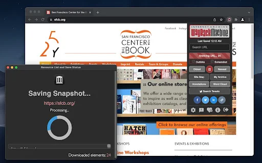 Wayback Machine: ดูประวัติเว็บไซต์และเก็บข้อมูลย้อนหลังฟรี - Screenshot 3