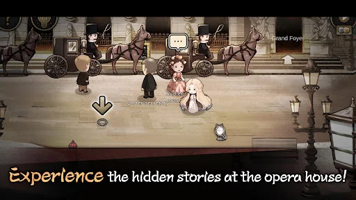 ดาวน์โหลด Phantom of Opera | Story Games ล่าสุด – เกมแนวนิยายภาพแนวโกธิคสุดโรแมนติกบนมือถือ - Screenshot 2