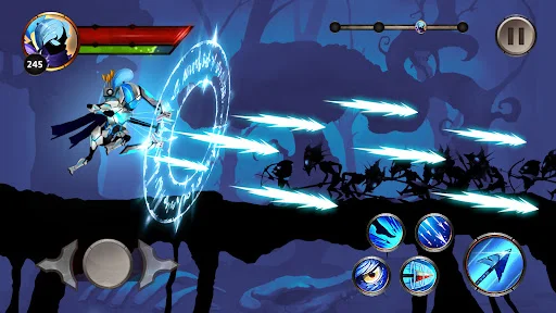 ดาวน์โหลด Stickman Legends Offline Games ล่าสุด – เกมต่อสู้เงา RPG สุดมันส์ - Screenshot 1
