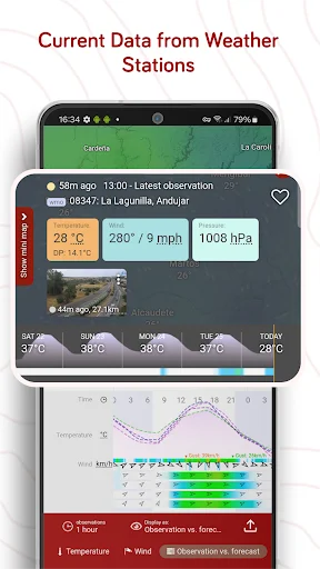 ดาวน์โหลด Windy.com แอปพยากรณ์อากาศแม่นยำระดับโลก เช็กสภาพอากาศเรียลไทม์ - Screenshot 6