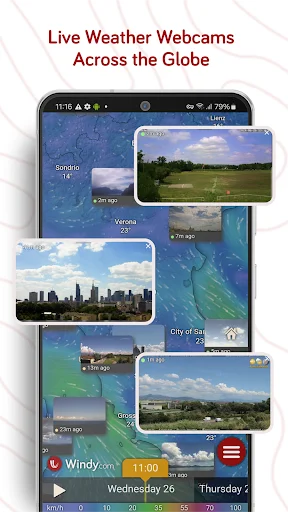 ดาวน์โหลด Windy.com แอปพยากรณ์อากาศแม่นยำระดับโลก เช็กสภาพอากาศเรียลไทม์ - Screenshot 7