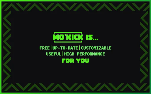 Mo’Kick: ส่วนขยาย Kick ยอดนิยมเพื่อแชทและสตรีมมิ่งที่ดีที่สุด - Screenshot 5