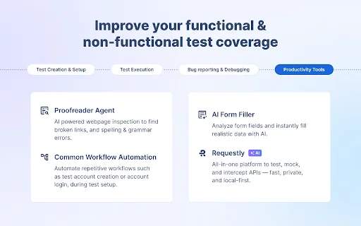 ดาวน์โหลด Testing Toolkit: รวมเครื่องมือทดสอบ Manual ครบจบในคลิกเดียว - Screenshot 5